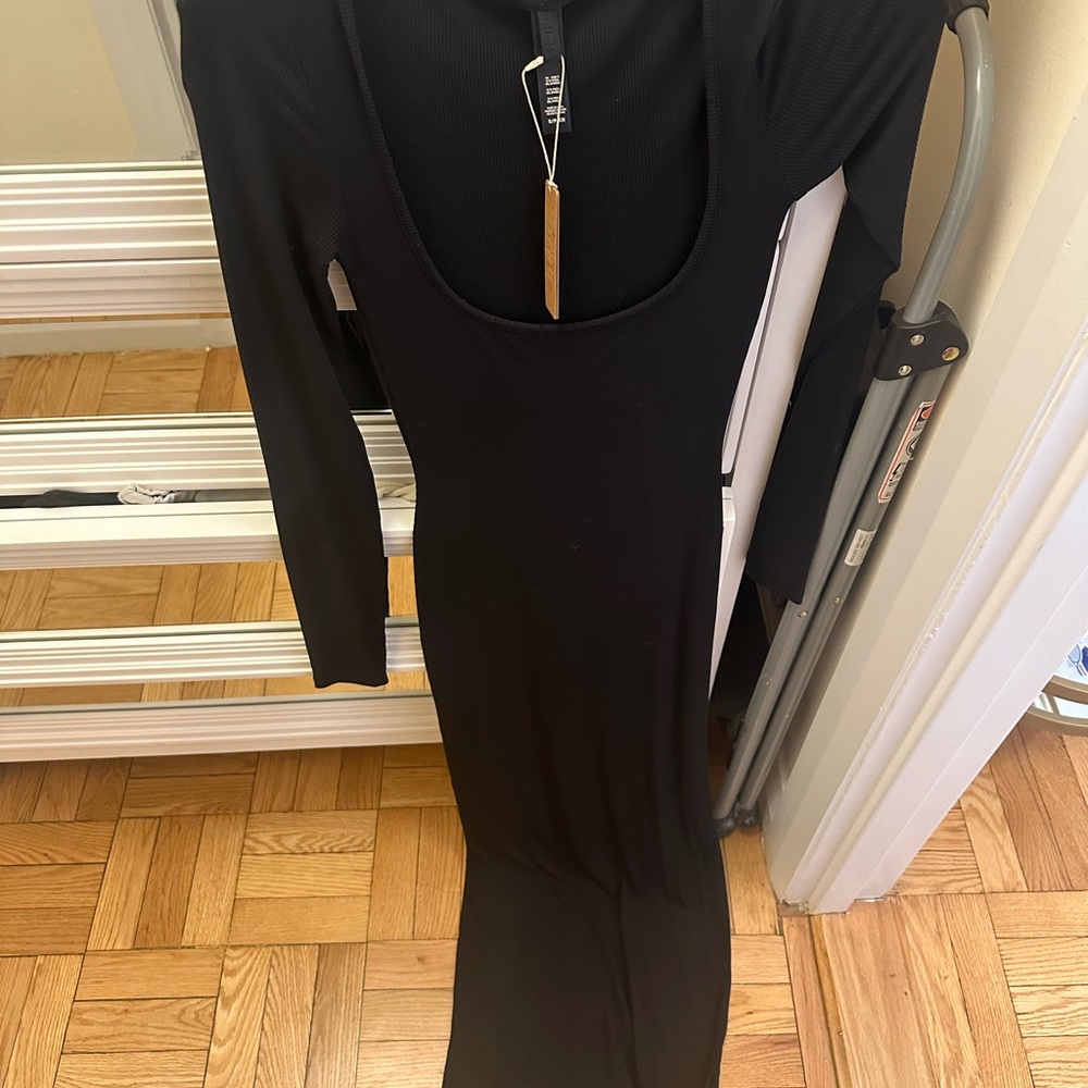 SKIMS soft lounge long sleeve dress